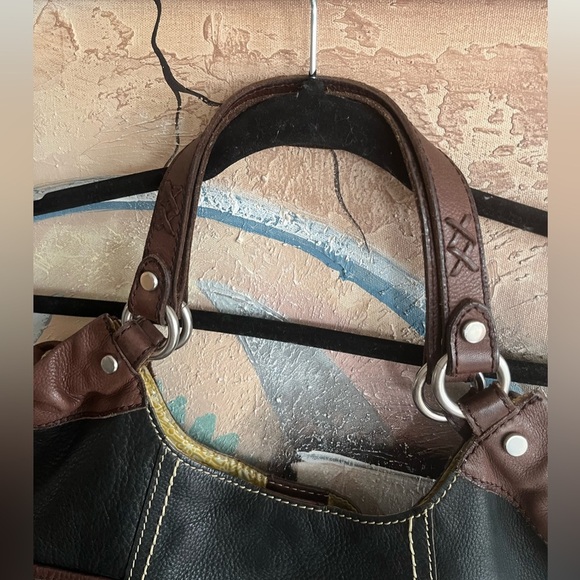 Vintage Fossil Leather Shoulder Bag - Picture 2 of 14